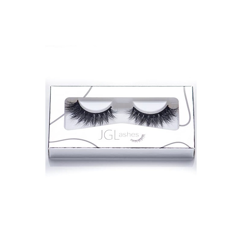 Pestañas modelo CHARM, Faux Mink efecto 3D, reutilizables hasta 25