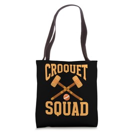 Mallet Croquet Player Sport Croquet Squad Tote Bag