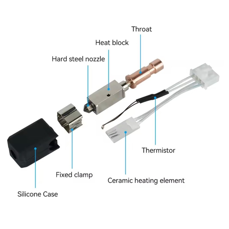 for Anycubic Kobra S1 Hotend, Kobra S1 Combo Hot End