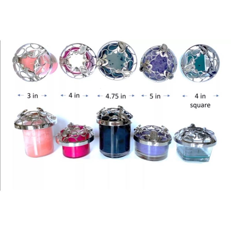 Peek Product Designs Adjustable Candle Topper for Jar Candles -