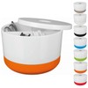Spirella Moji Cosmetic Organiser with Individually Adjustable Compartments Storage Box