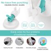 Adjustable Wall Attachable Shower Head Holder - Strong Suction Cup