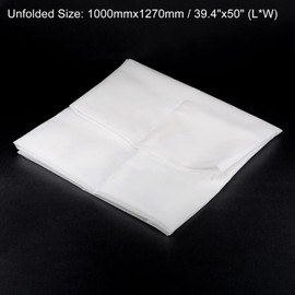 sourcing map 50 Micron Nylon Mesh Filter Woven Mesh Filter Cloth for Painting Home Brewing (39 x 50 Inches)