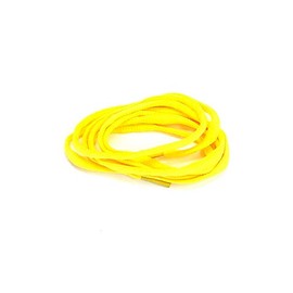 LitLaces - Oval Ultra Wide Shoe Laces Standard Replacement for Sneakers, Boots and More! (Yellow, 54”)