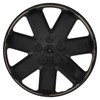 SCITOO 4pcs Set of 16-Inch Black Hubcaps can be Easily