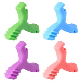 KAPASKI Aligner Chewies, 4 PCS Y-Shaped Orthodontics Aligner Chewies for Trays Seater Invisible Braces Orthodontic Munchies(Blueberry, Watermelon, Mint, Grape)