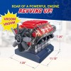 PLAYZ V8 COMBUSTION ENGINE WORKING MODEL 270 STEEM PARTS