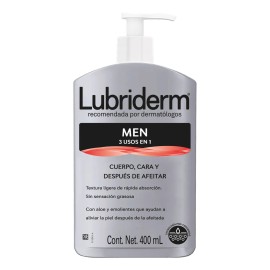 Crema Corporal Men 400 ml Lubriderm®