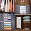 WISELIFE Storage Bags, Large Blanket Clothes Organization and Storage Containers