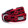 The Worthy Dog Poppies Dog Collar, Adjustable High Density Nylon