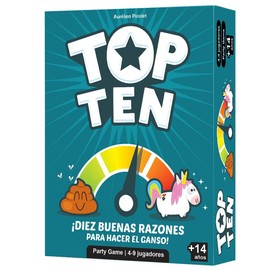 Cocktail Games Top Ten Spanish Card Game (CGTT01ES)