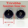 Trinitite Specimen in 4" x 6" Frame