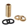 uxcell Bulkhead Fitting, G1/2 Male, Tube Adaptor Connector Hose Fitting,