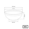 Prosper Plast DMS01-R624 13 x 70 cm Misa's Flowerpot -