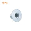 sourcing map M6 T-Nuts, 12pcs Carbon Steel Tee Nut Round