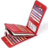 Huztencor Bifold Wallet, 26 Card Storage Capacity, Unisex, Magnetic Card