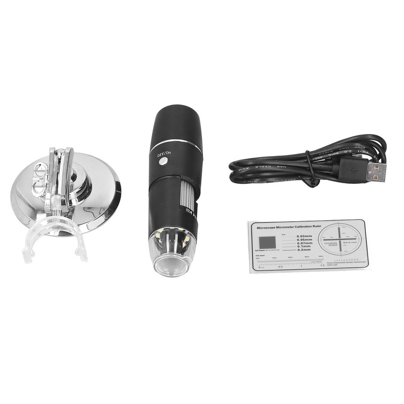 Digital Microscope 0X‑1000X Magnification Handheld WiFi Computer Compatible Portable Tool
