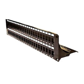 Vertical Cable 48 Port Blank Patch Panel - 2U
