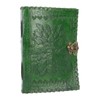 Nemesis Now Greenman Leather Journal With Lock 28cm Green