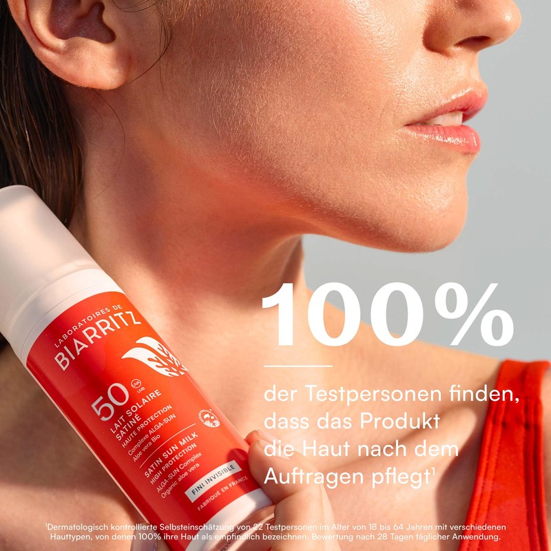 Laboratoires de Biarritz - Satin Sun Lotion SPF50 - Transparent