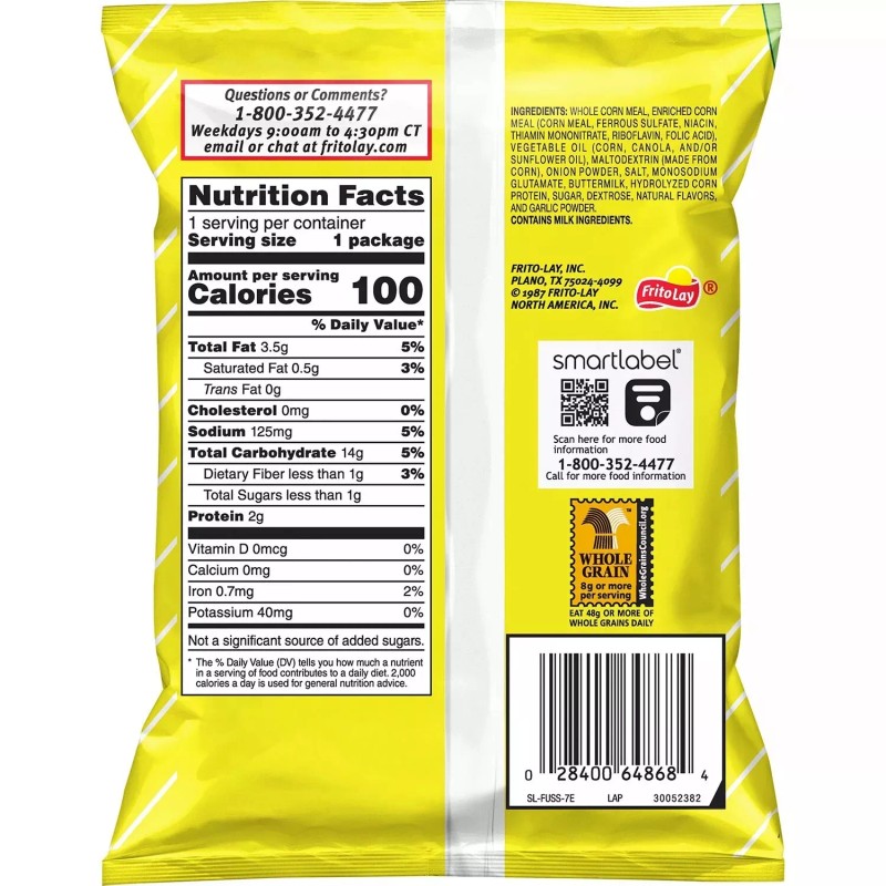 Funyuns Onion Rings Snacks (0.75 oz., 50 ct.)