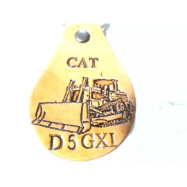 excavator Personal Keychain for your equipment dozer bulldozer crawler cat d5 d6 d7 d8 d9