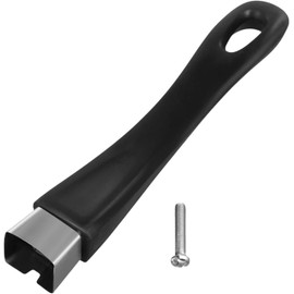 Cloudpower Removable Pan Handle, Bakelite Pot Handle, Pan Handle Replacement with Screw Handle, Long Handle, Replacement Handle for Cooking Pot Cookware Accessories, 17 cm