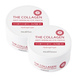 The Collagen Anti-Wrinkle Eye Patch Elasticity/Nourishing/Hydrogel Patch 90g 60 Sheets 1+1 / 더 콜라겐 안티 링클 아이패치 탄력영양하이드로겔 패치 90g 60매 1+1