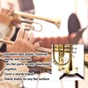 Portable Trumpet Stand Detachable Tripod Holder ABS Plastic for Cornet