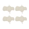 4Pcs Reusable Feminine Pads Washable Cotton Leak Proof Breathable Skin