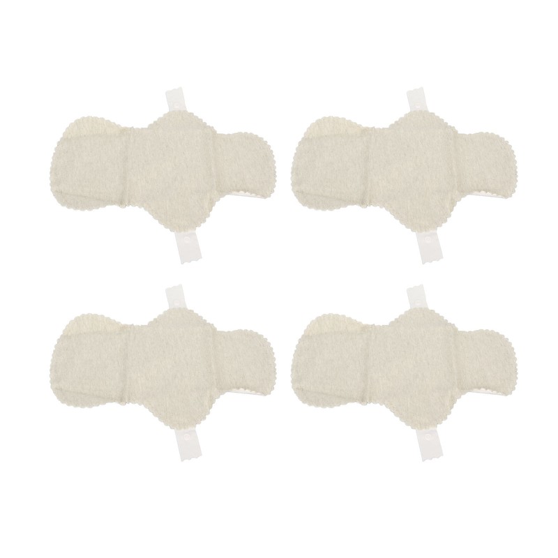 4Pcs Reusable Feminine Pads Washable Cotton Leak Proof Breathable Skin