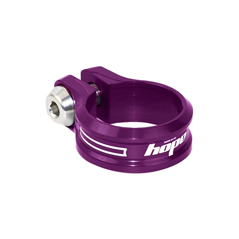 Hope Bolted Seat Clamp Purple 34.9mm Purple