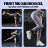 DMoose Foot Straps Cable Pull - Kickbacks Foot Strap -