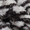 ecomoco モコモコアニマルフェイスタオル 4.Zebra-black MOAFT-04