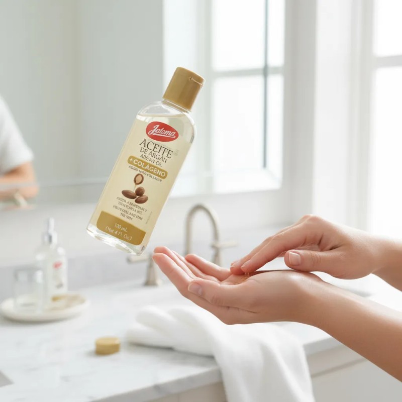 Aceite Corporal Jaloma De Argán Con Colágeno 120 Ml