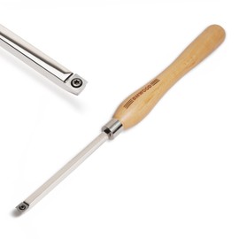 BMWOOD Carbide Tipped Rougher Chisel For Woodturning with Square TCT blade 11x11mm.