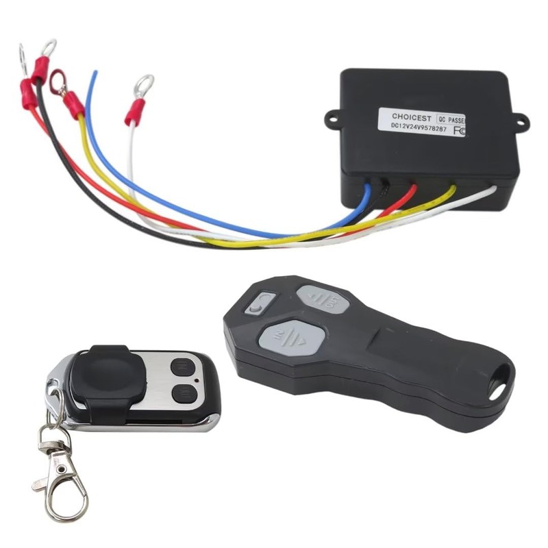 2024 Upgrade 12V Wireless Winch Remote Control Handset Switch Suitable