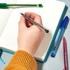Helix Oxford Tri-Grip Ballpoint Pens (x10 Pack Assorted Colours) with