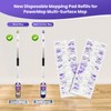25 Pack Power Mop Pad Refills for PowerMop Multi-Surface Mop,