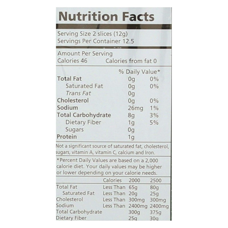 REAL FOODS Organic Sesame Corn Thins, 5.3 OZ