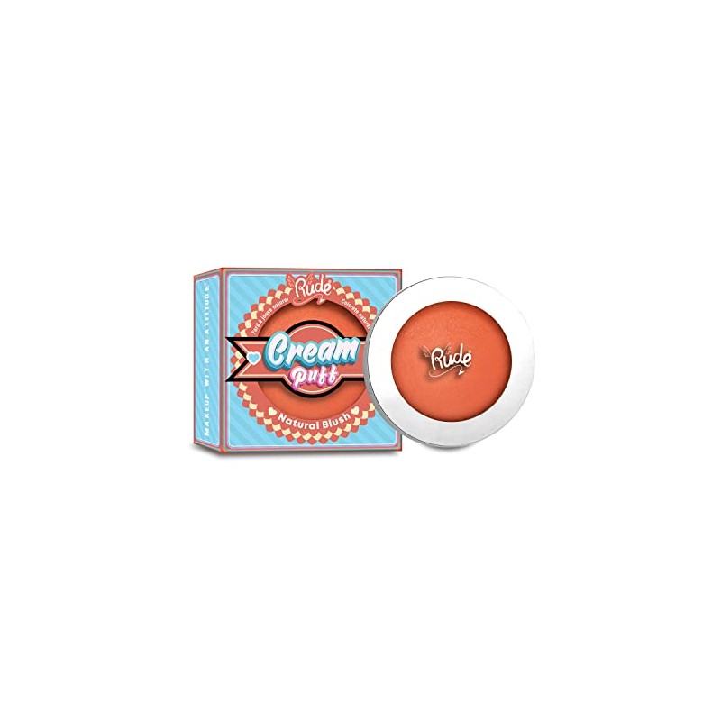 Cream Puff Natural Blush - Creamsicle by Rude Cosmetics for