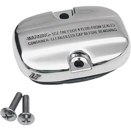 Mid-USA # 45451 Chrome Rear Master Cylinder Cover '08-Up Harley Touring Models