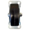 Hy-Weld Hard Rubber 4" x 1.5" Rigid Caster