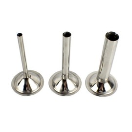 New 3pcs Set Commercial #22 Electric Meat Grinder Mincer Sausage Stuffer Tubes