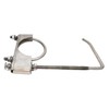 2 Pcs 4" Exhaust Clamp with Hanger,Heavy Duty Exhaust Hanger