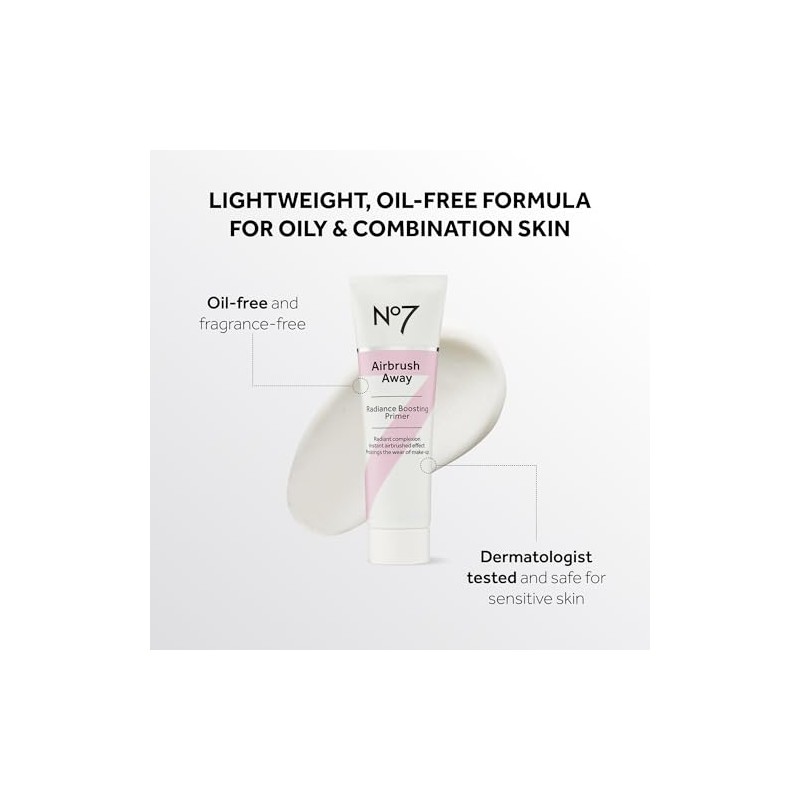 No7 Airbrush Away Radiance Boosting Primer 1 oz
