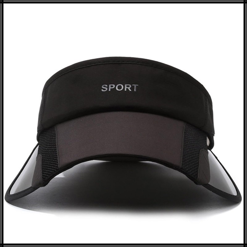 White Fang CZA576 Men's Hat, Sun Visor Cap, Sports, Golf,