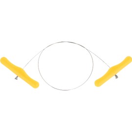 OFXDD Cheese Wire with Handles 17.7 Inch - Stainless Cheese String Wire Slicer - Handheld Cheese Cutter