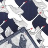 HAMAMONYO Furoshiki(35.5 in.) 'Crane's Celebration'