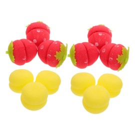 FRCOLOR 12pcs Hair Rollers Soft Bangs Curlers for Effortless Styling for Fashionable Curls While Sleeping Hair Curling Tools for Daily Use and Sharing